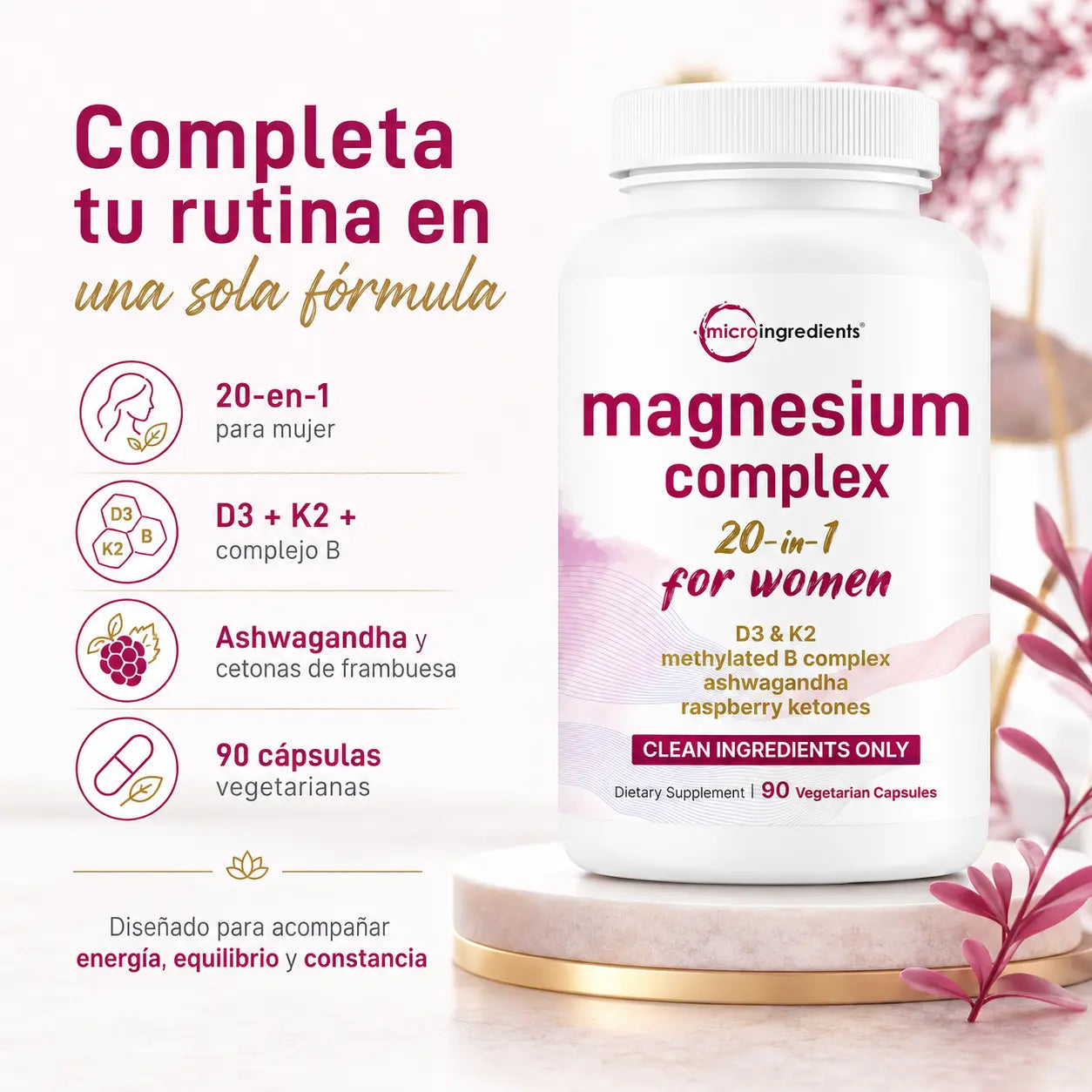 Magnesium Complex - Mujeres 20en1