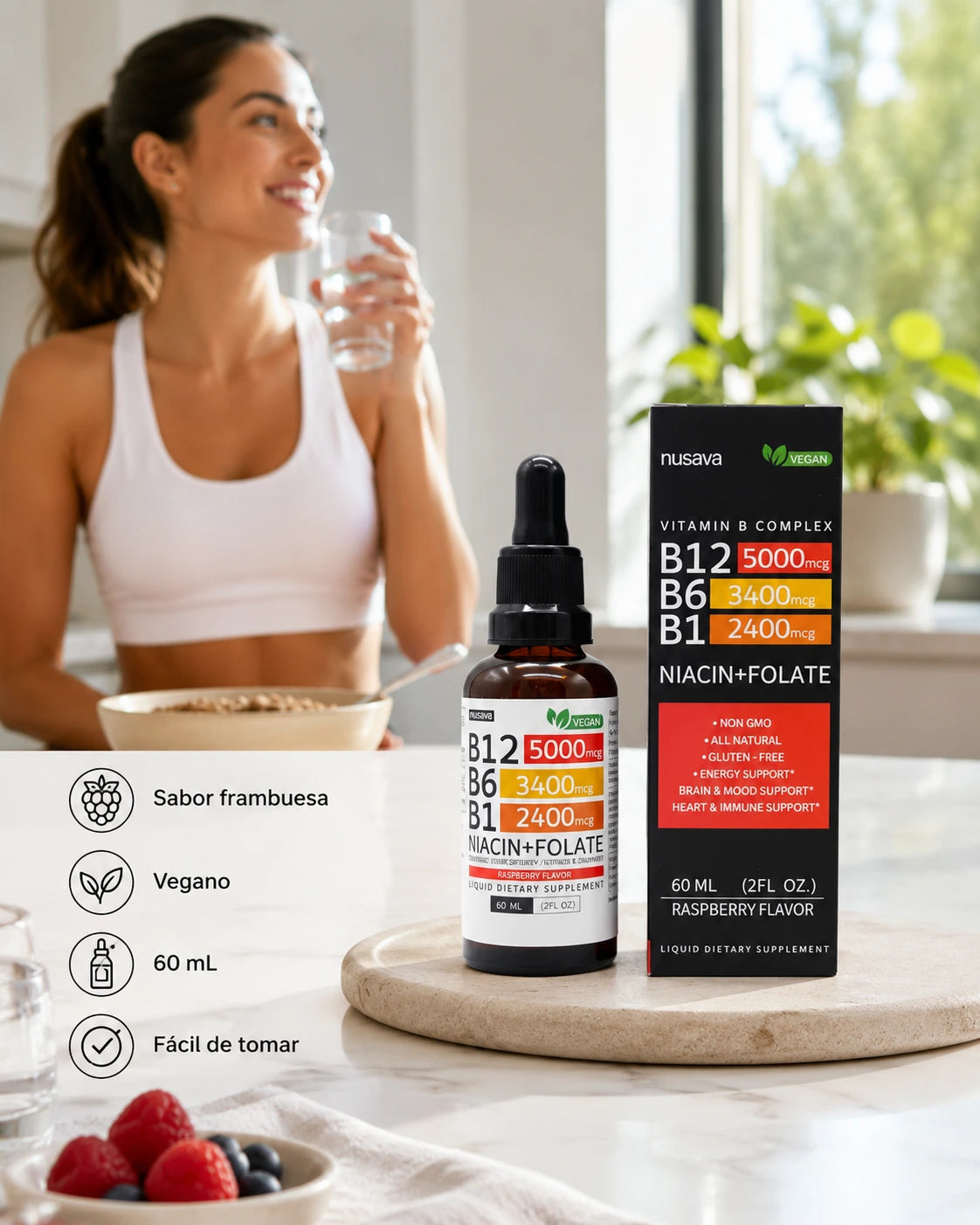 Complejo de Vitamina B - Nusava
