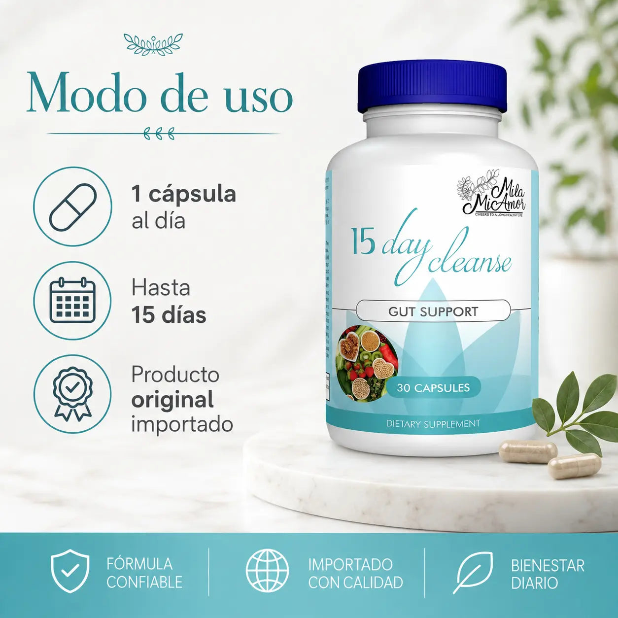 15 Day Cleanse - MilaMiAmor