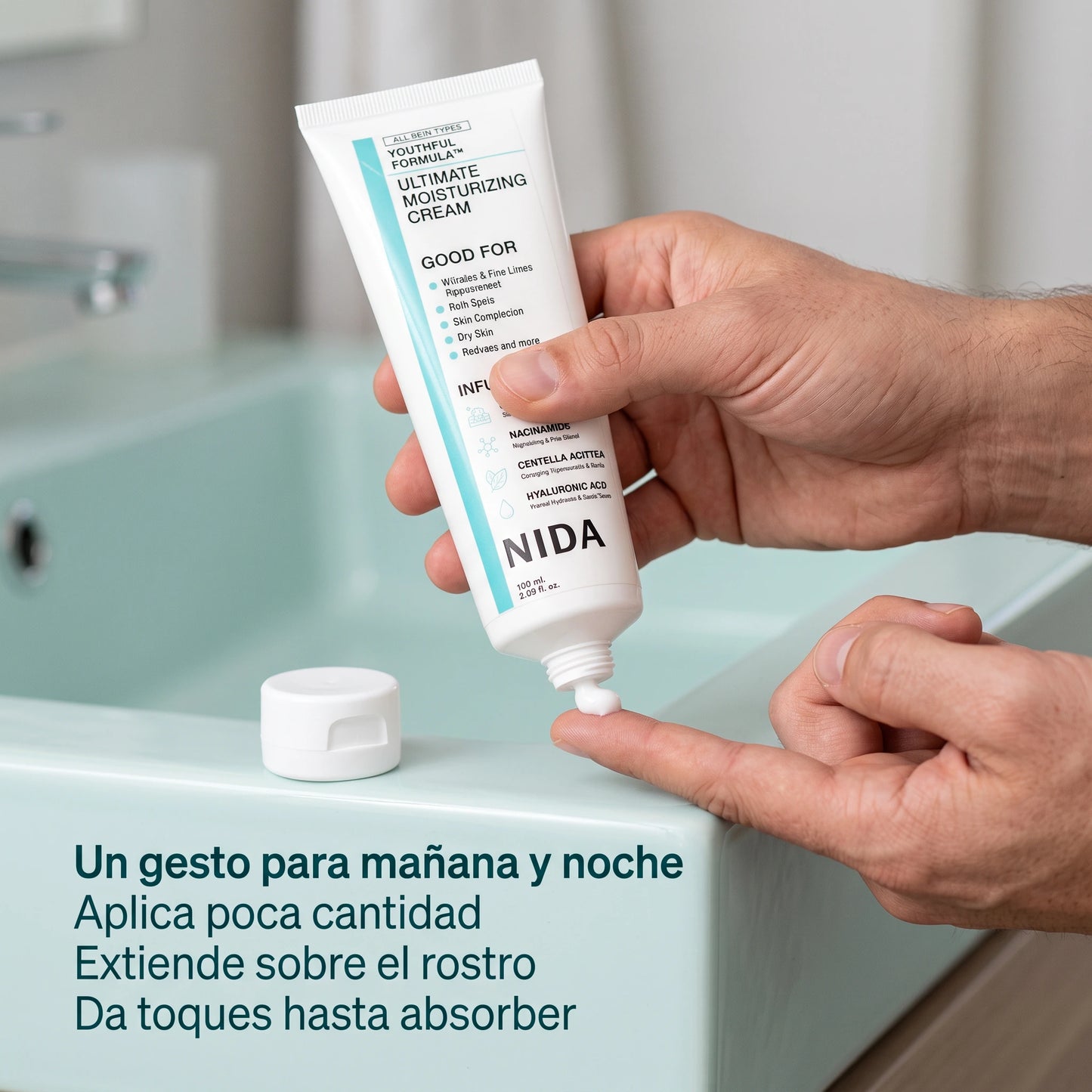 NIDA Youthful · Crema hidratante 100 ml + obsequio