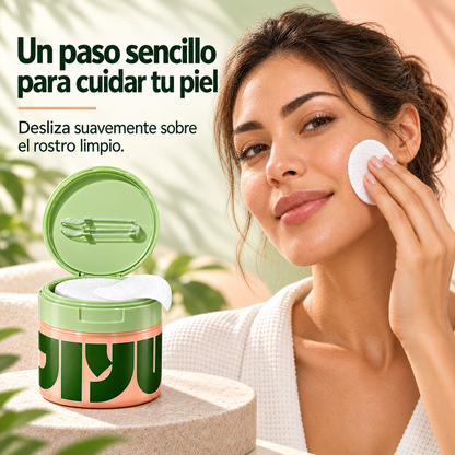 JIYU — Pads Faciales Iluminadores · 100 Unidades