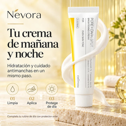 Rutina Celimax de mañana y noche: limpiar, aplicar y proteger de día