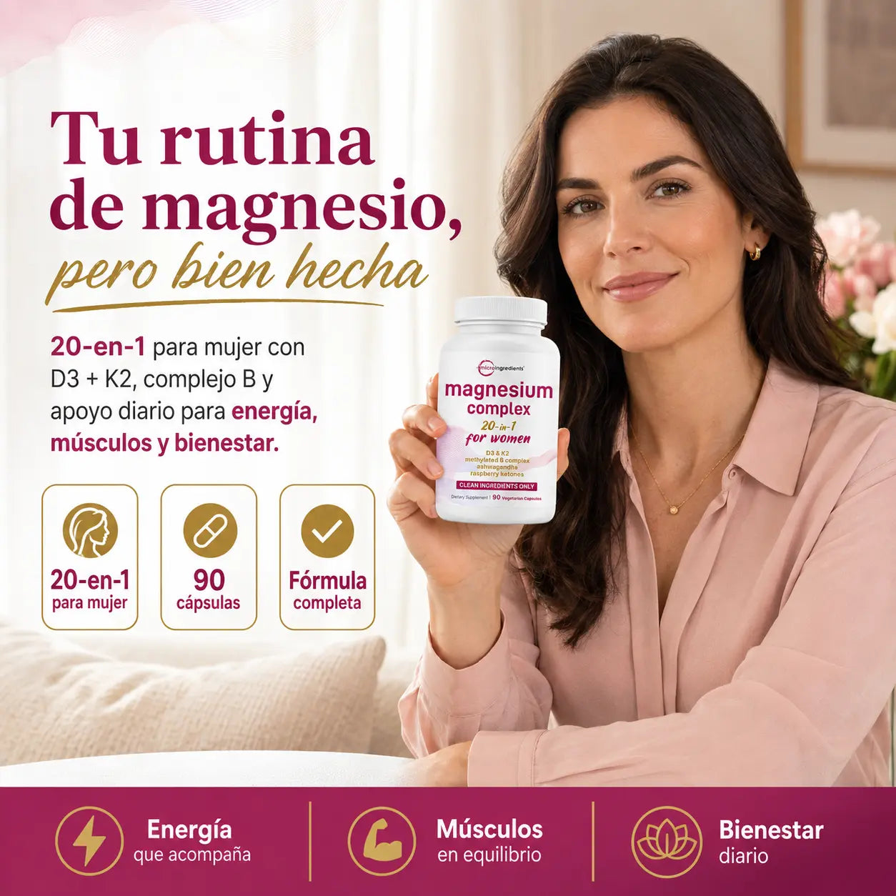Magnesium Complex - Mujeres 20en1