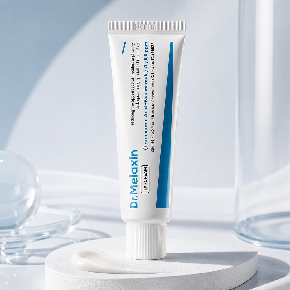 Dr. Melaxin TX-Cream con mascarilla facial de aloe vera de obsequio