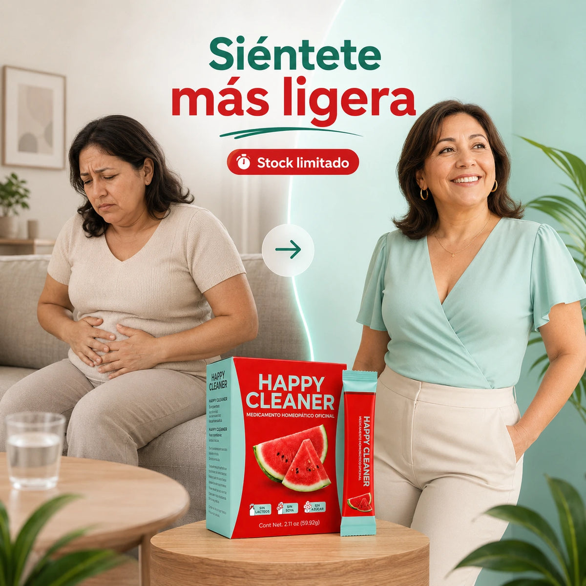 Happy Cleaner sobres individuales