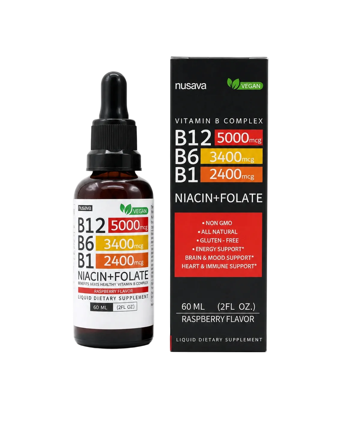 Complejo de Vitamina B - Nusava