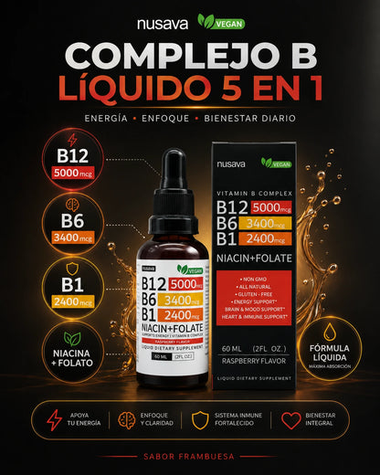 Complejo de Vitamina B - Nusava