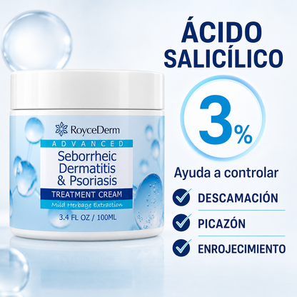 RoyceDerm – Crema para Dermatitis y Psoriasis 100 ml