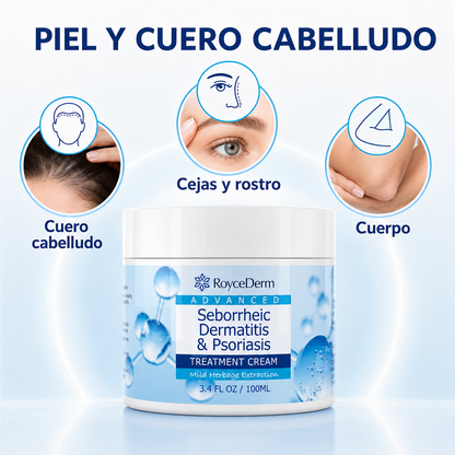 RoyceDerm – Crema para Dermatitis y Psoriasis 100 ml
