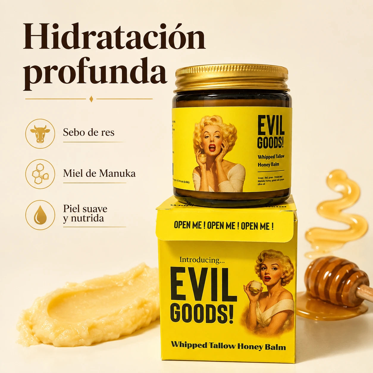 Evil Goods Sebo de Res 60ml + Regalo