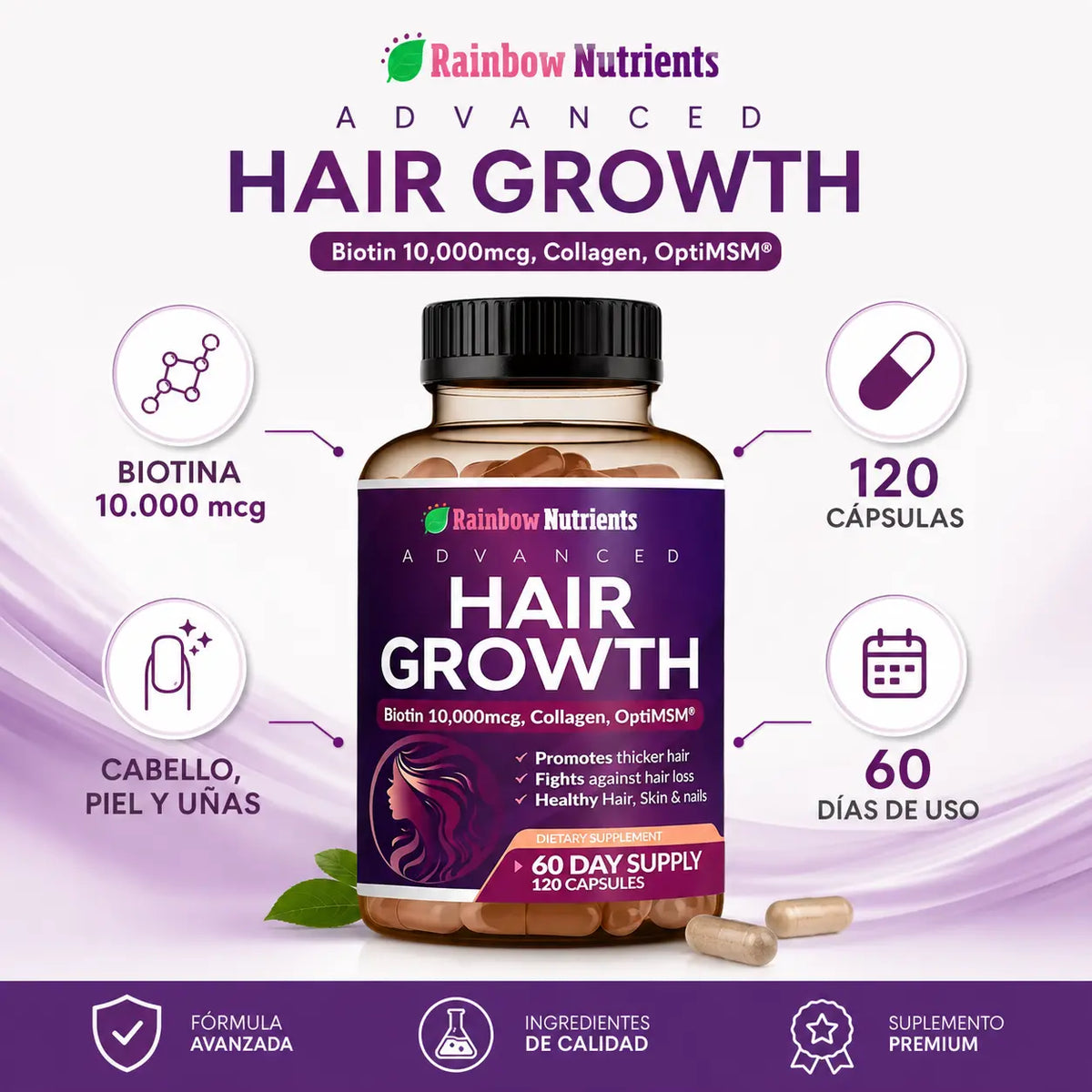 Rainbow Nutrients - Hair Growth