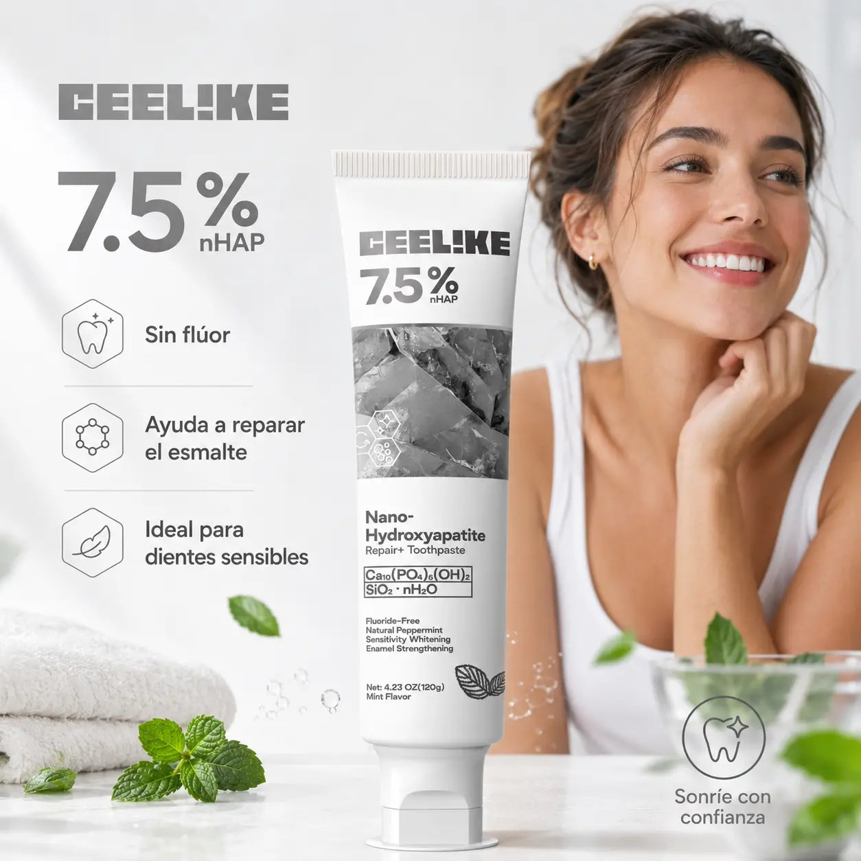 CEELIKE 7.5% nHAP – Reparación del Esmalte