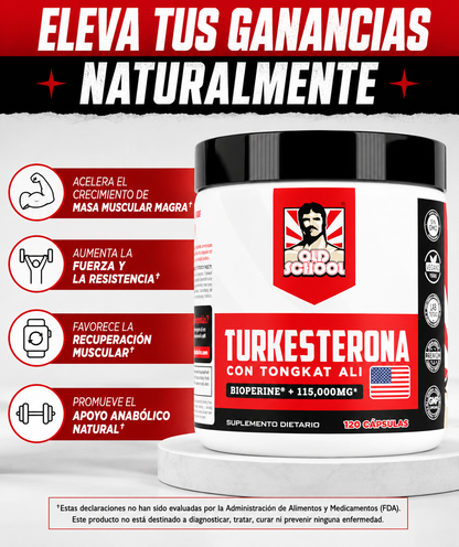 Turkesterona —  Potenciador de músculo y energía