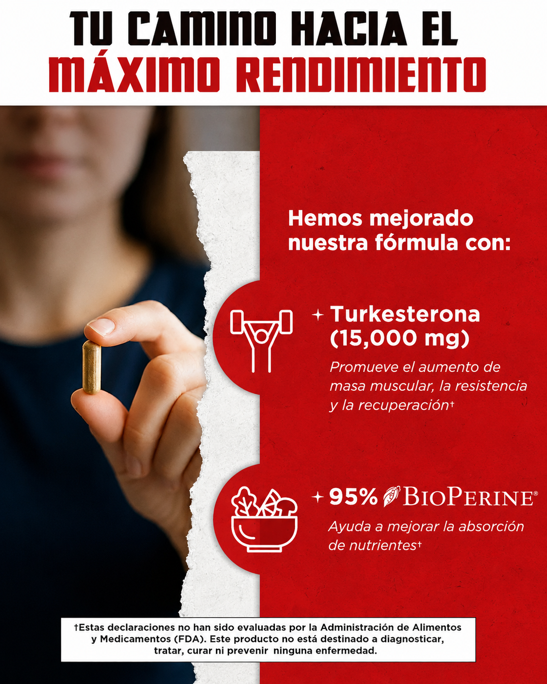 Turkesterona —  Potenciador de músculo y energía