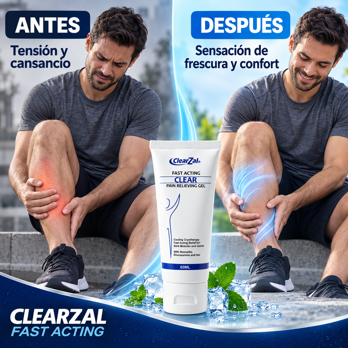 ClearZal Fast Acting Clear 60 ml
