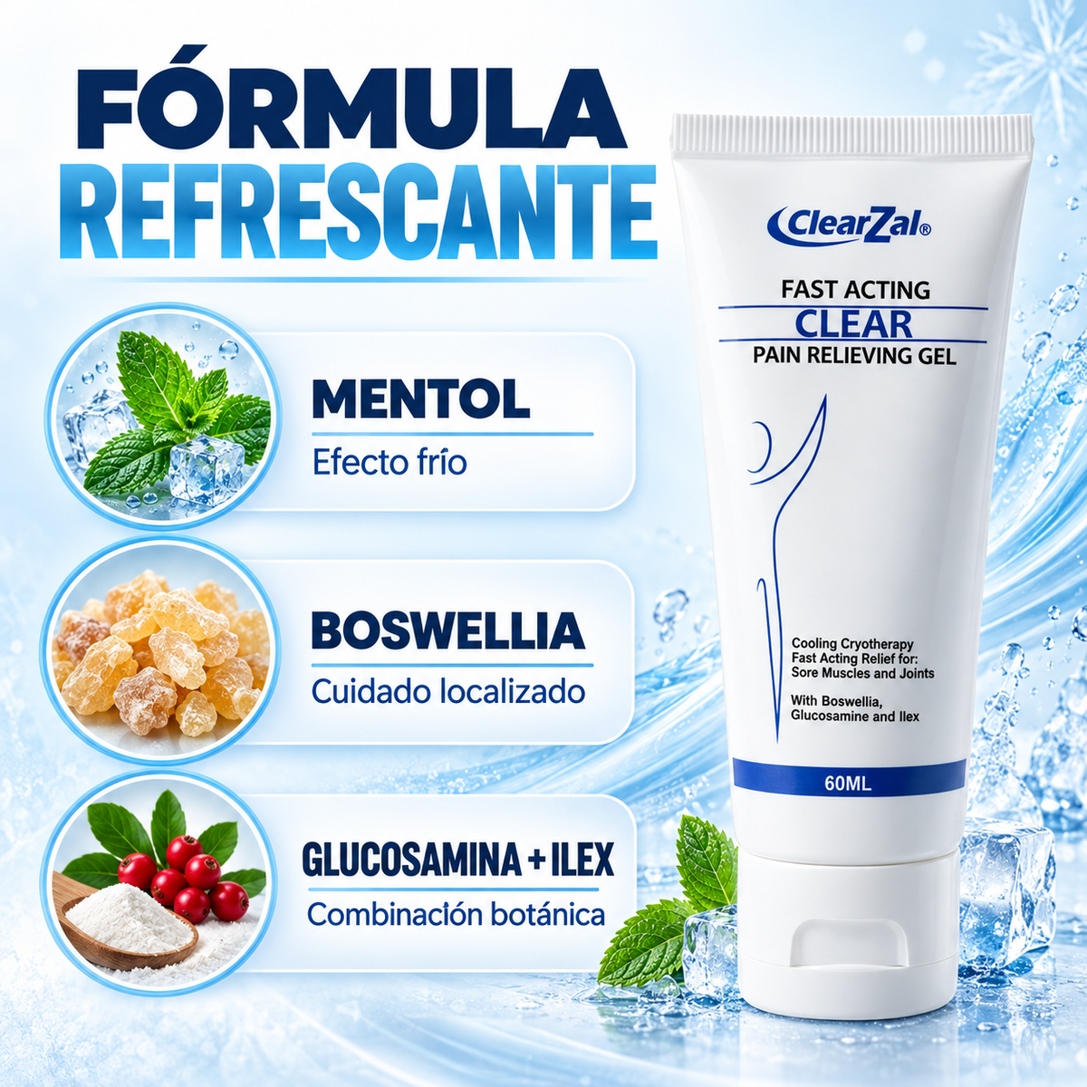 ClearZal Fast Acting Clear 60 ml