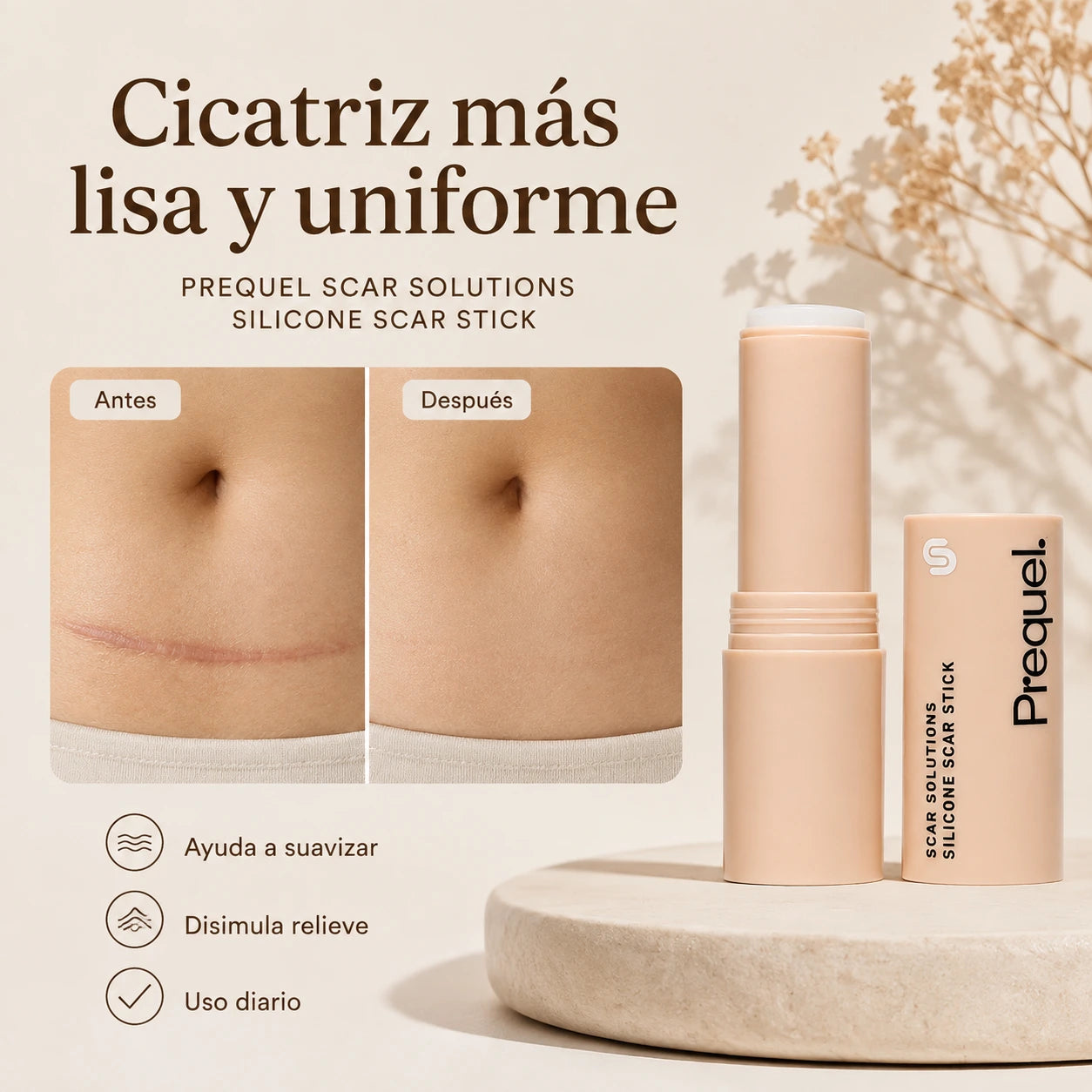 Scar Stick – Silicona para Cicatrices