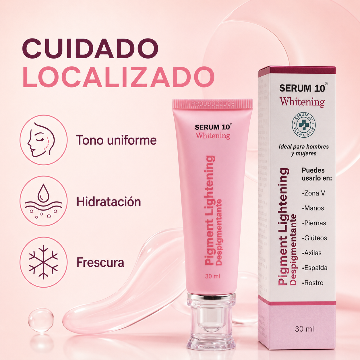 Serum 10 Whitening – Despigmentante 30 ml
