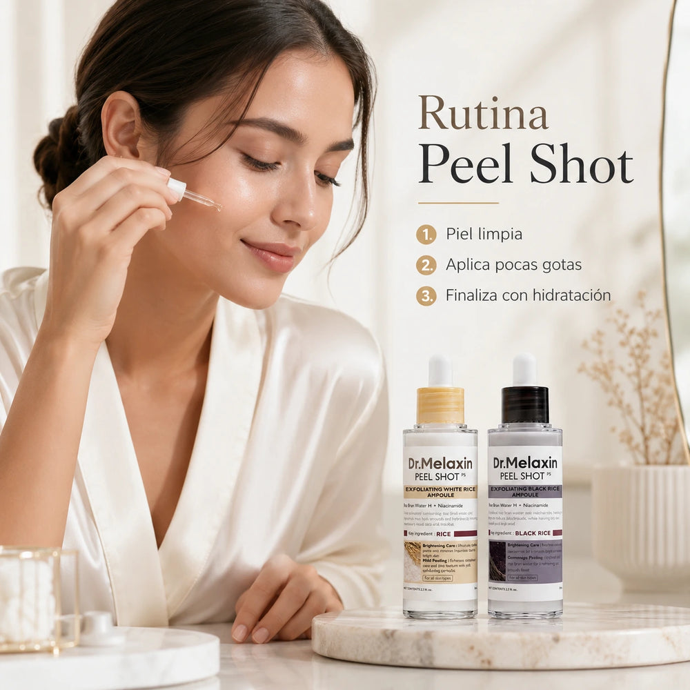 Rutina Dr.Melaxin Peel Shot Rice Duo