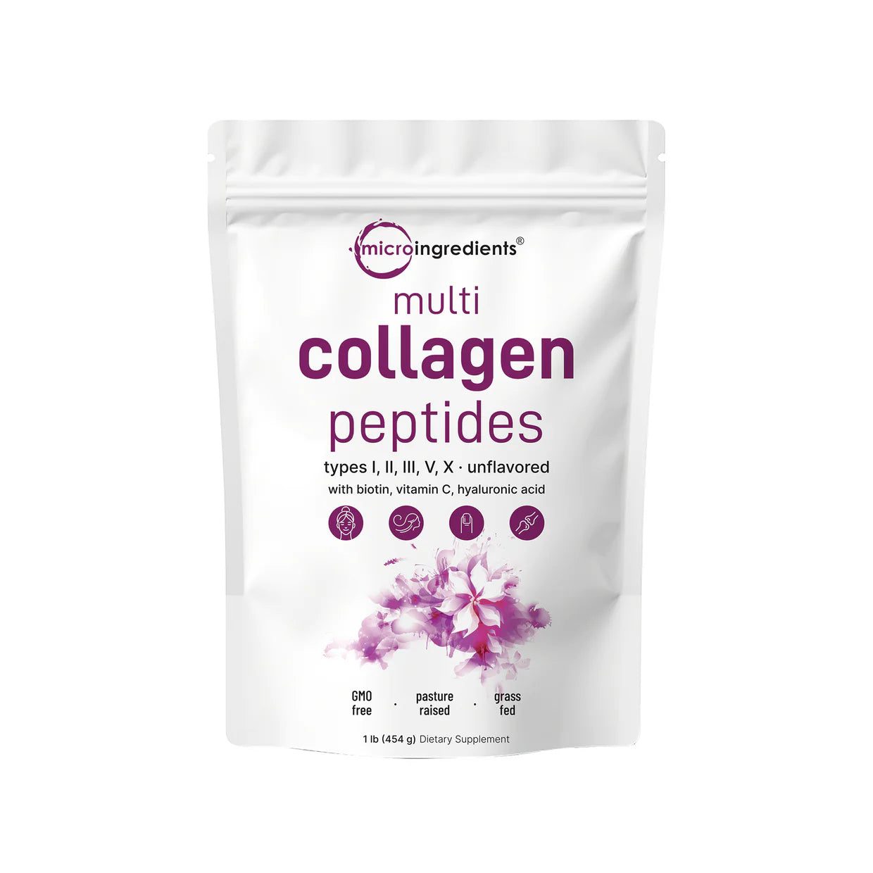 Colágeno Multi Peptides 5 Tipos – Piel, Cabello, Uñas y Articulaciones