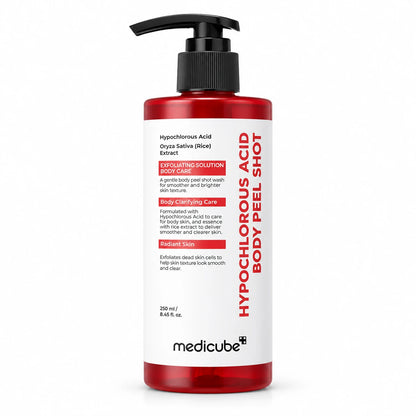 Medicube Hypochlorous Acid BODY Peel Shot — 250 ml