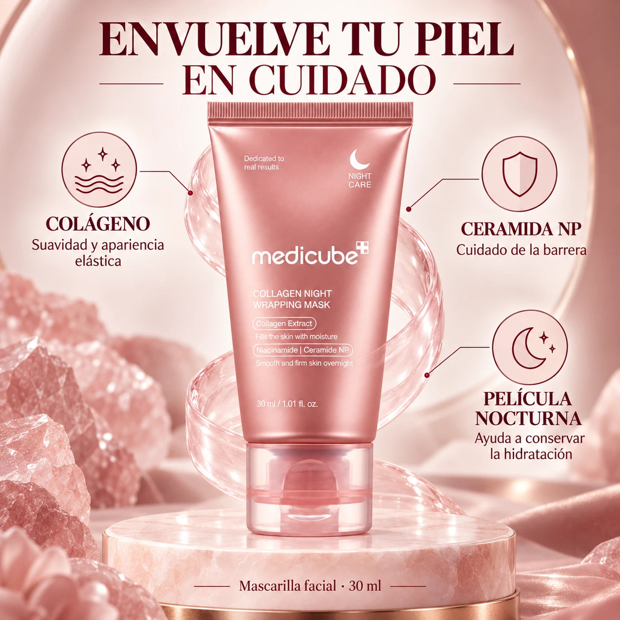 Medicube Collagen Night Wrapping Mask — 30 ml