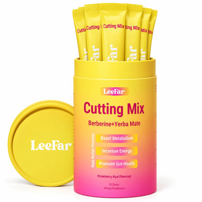 LeeFar Cutting Mix — Fresa y Açaí · 30 sobres