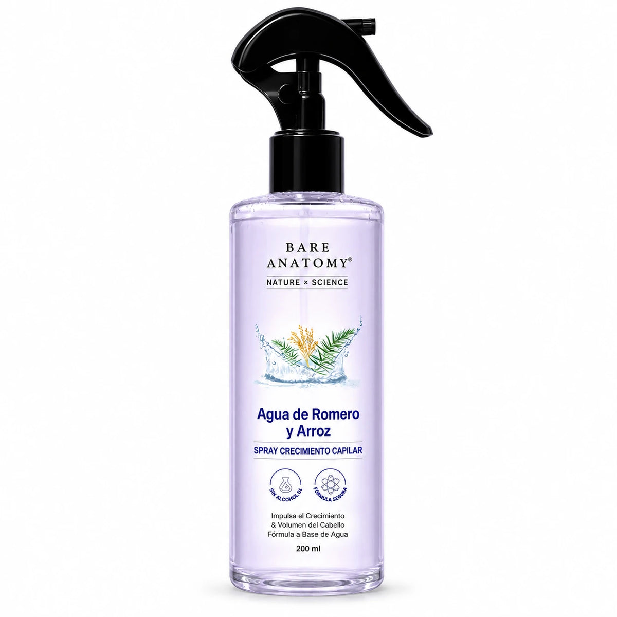 Bare Anatomy Romero + Arroz — Spray capilar 200 ml
