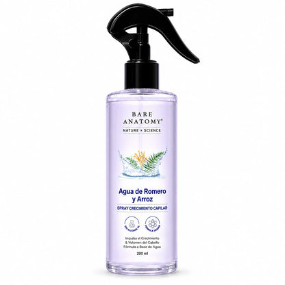 Bare Anatomy Romero + Arroz — Spray capilar 200 ml