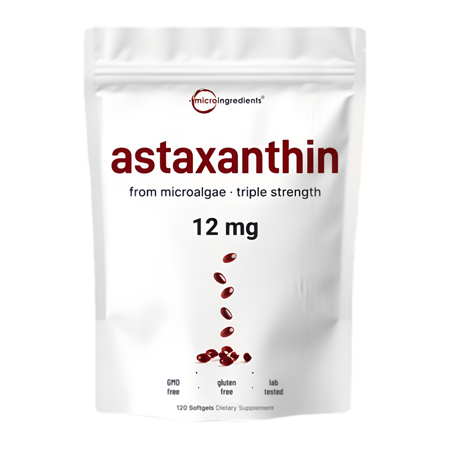 Astaxantina 12 mg: Antioxidante Premium desde Microalgas