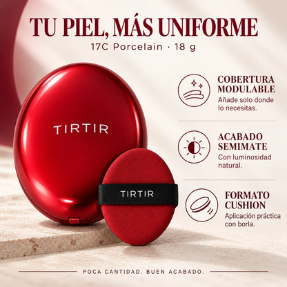TIRTIR Mask Fit Red Cushion — 17C Porcelain · 18 g